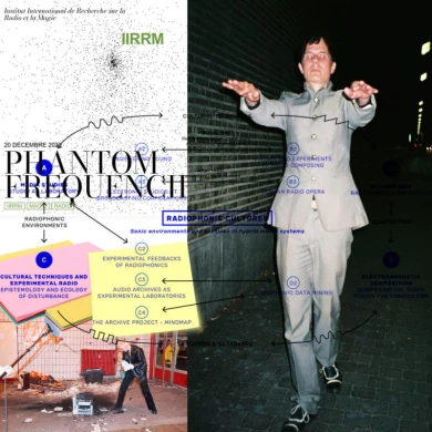 Agnès Pe, collage realizado a partir de proyectos de Felix Kubin, 2025