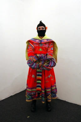 Frau Diamanda. Tr@nsversiva Post Andina Revolucionaria, 2011. Fotografía de César Delgado Wixan