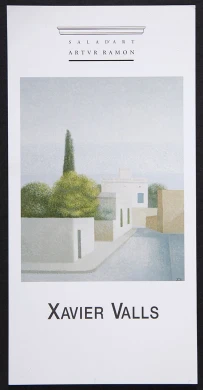 Tarjeta de invitación a la exposición de Xavier Valls en la Sala d'Art Artur Ramon, Barcelona, 1999. Archivo Xavier Valls. Biblioteca y Centro de Documentación del Museo Reina Sofía