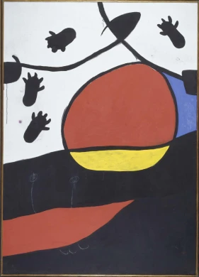 Joan Miró. Paysage (Paisaje), 1974. Pintura. Colección Museo Nacional Centro de Arte Reina Sofía, Madrid