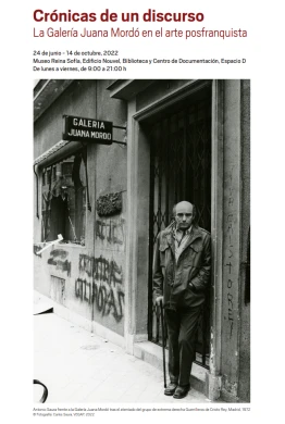 Hoja de sala: Crónicas de un discurso. La Galería Juana Mordó en el arte posfranquista