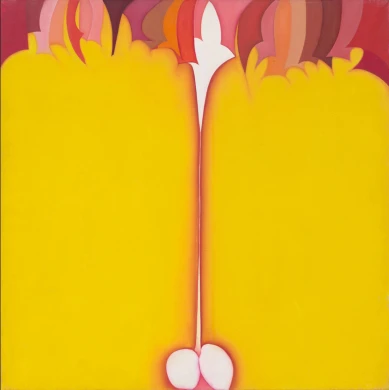 Huguette Caland, Visages, 1979. The Museum of Modern Art, Nueva York