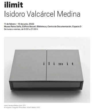 Hoja de sala: ilimit. Isidoro Valcárcel Medina
