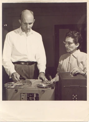 Thomas Stanford y Evangelina Arana, 1961