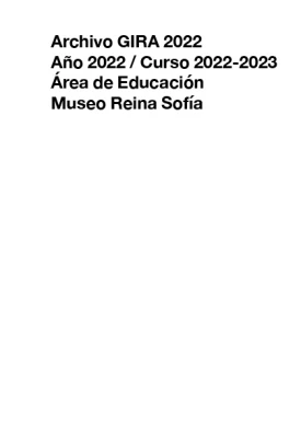 Archivo GIRA 2022